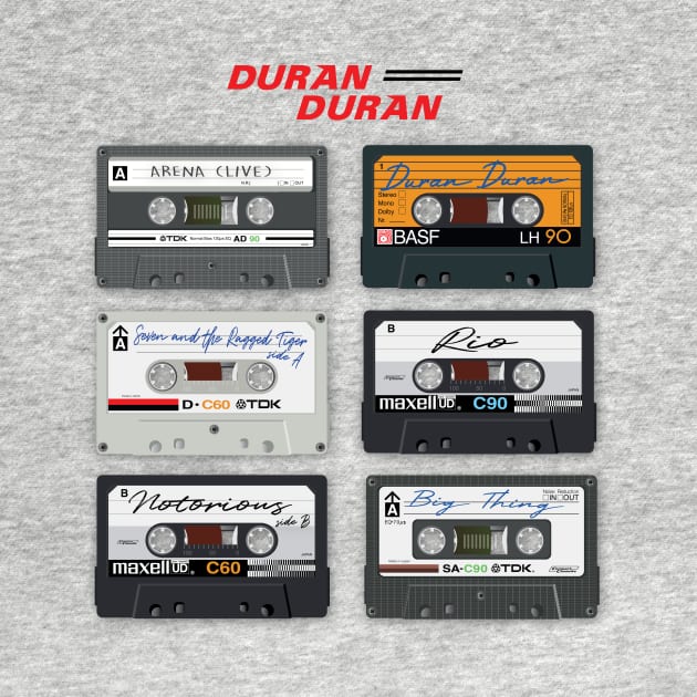 Home Taping Duran Duran by TShirtGuy2267